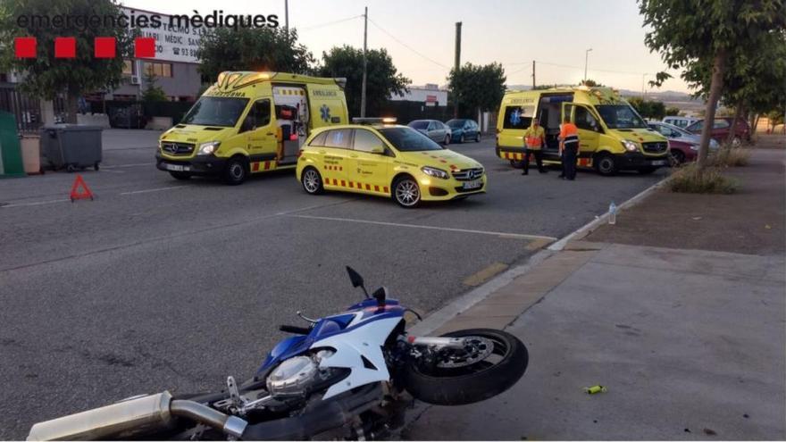 S&#039;han activat tres dotacions del SEM en l&#039;accident d&#039;aquest matí