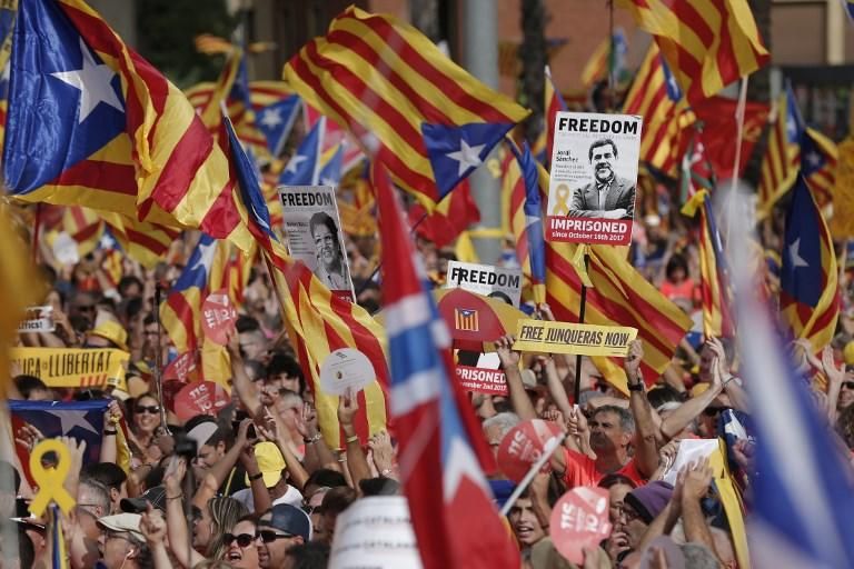 La Diada de Cataluña, en imágenes