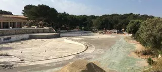 Reanudan las obras para convertir Aqualandia en un centro deportivo