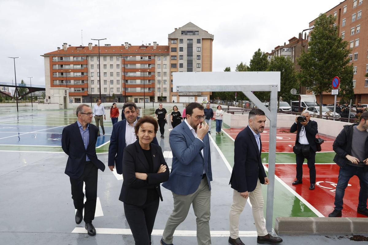 EN IMÁGENES: Así es el nuevo parking disuasorio de la avenida Portugal de Gijón