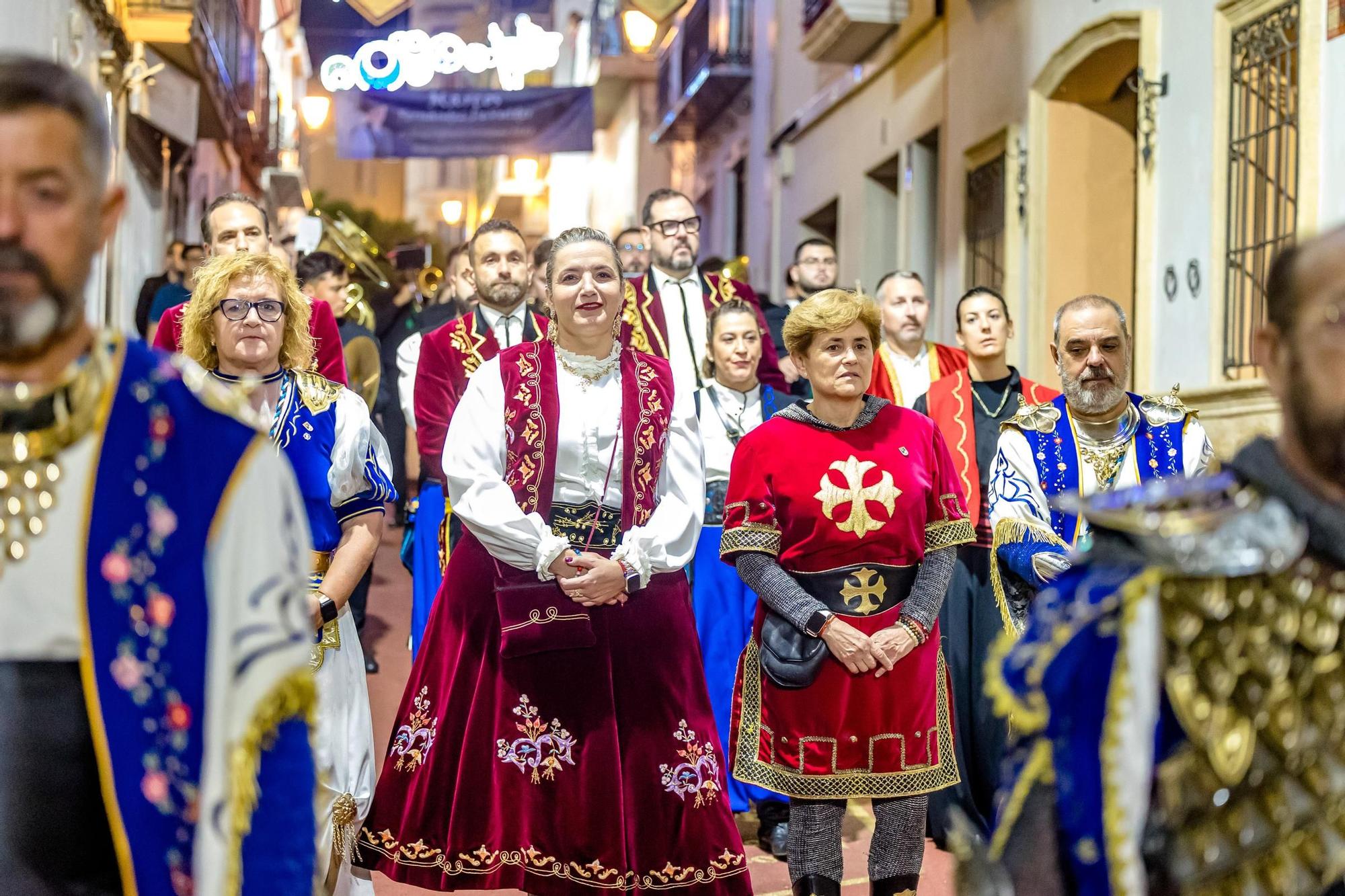 Processó en honor al Santíssim Crist de la Suor a Calp