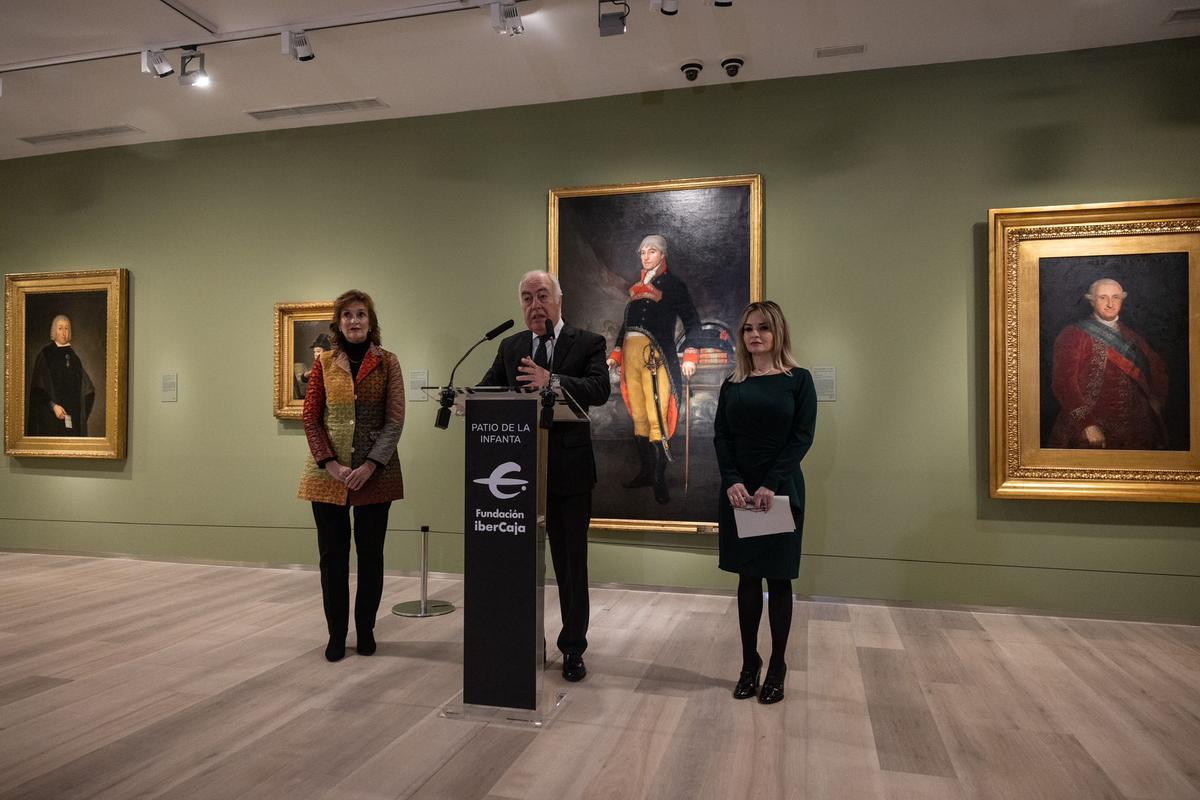 En imágenes | Las obras de Goya de la Fundación Ibercaja se 'refugian' por un tiempo en el Patio de la Infanta