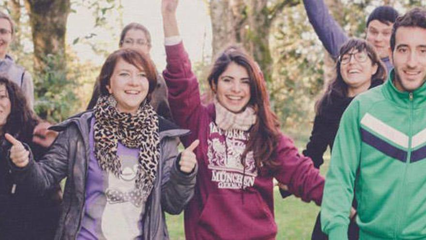 Jóvenes gallegos en el voluntariado europeo