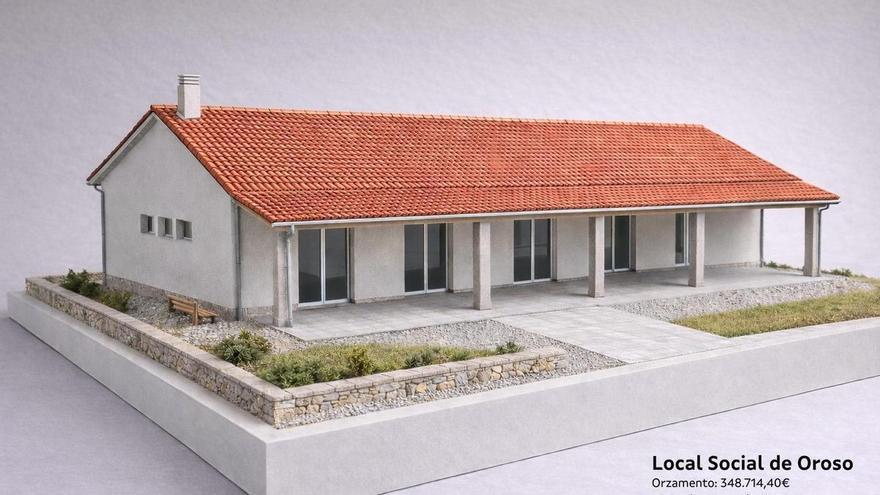 La parroquia de Oroso tendrá nuevo local social tras diez años de espera