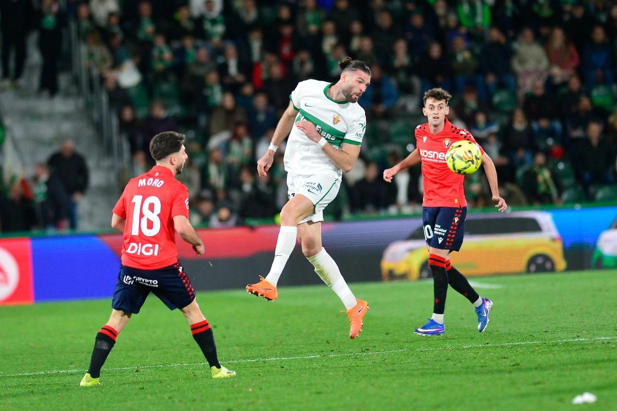 Elche CF - Osasuna: las imágenes del partido