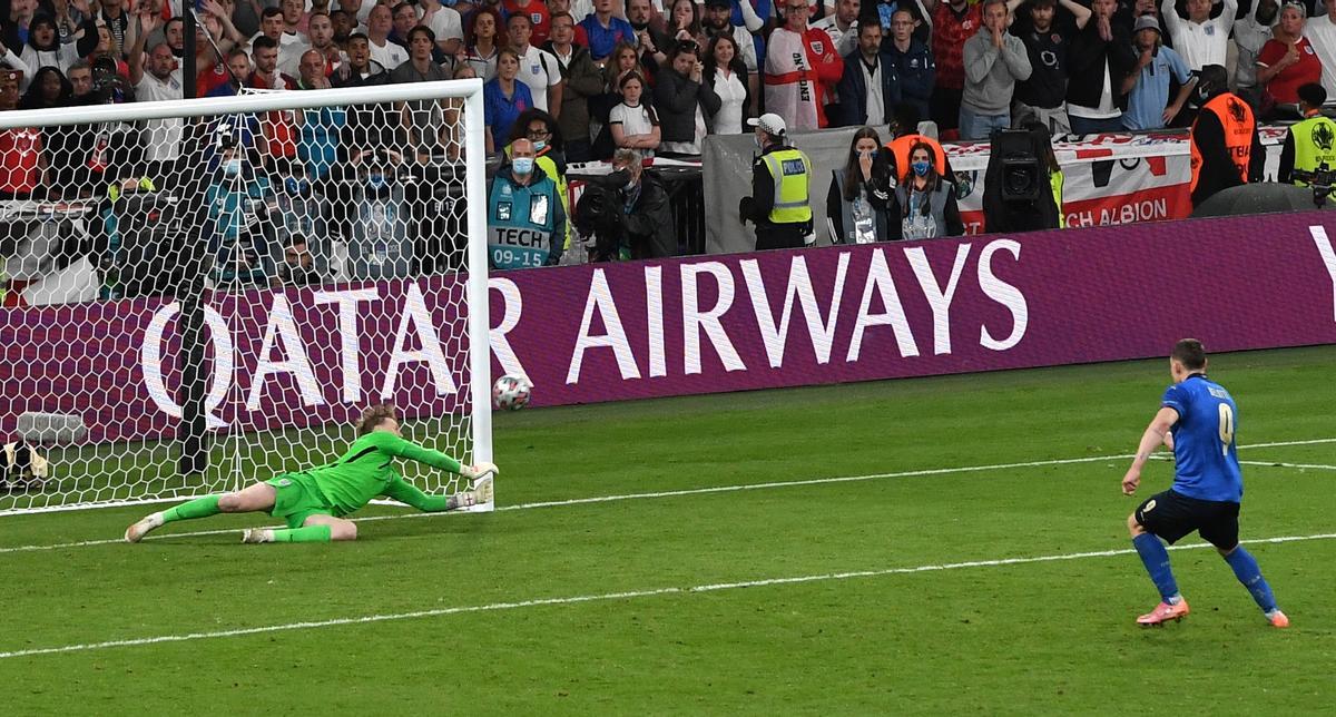 Así fue la tanda de penaltis en la que Italia conquistó la Eurocopa