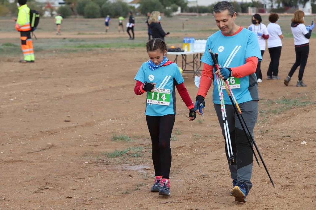 Campeonato regional de marcha nórdica en Las Torres de Cotillas