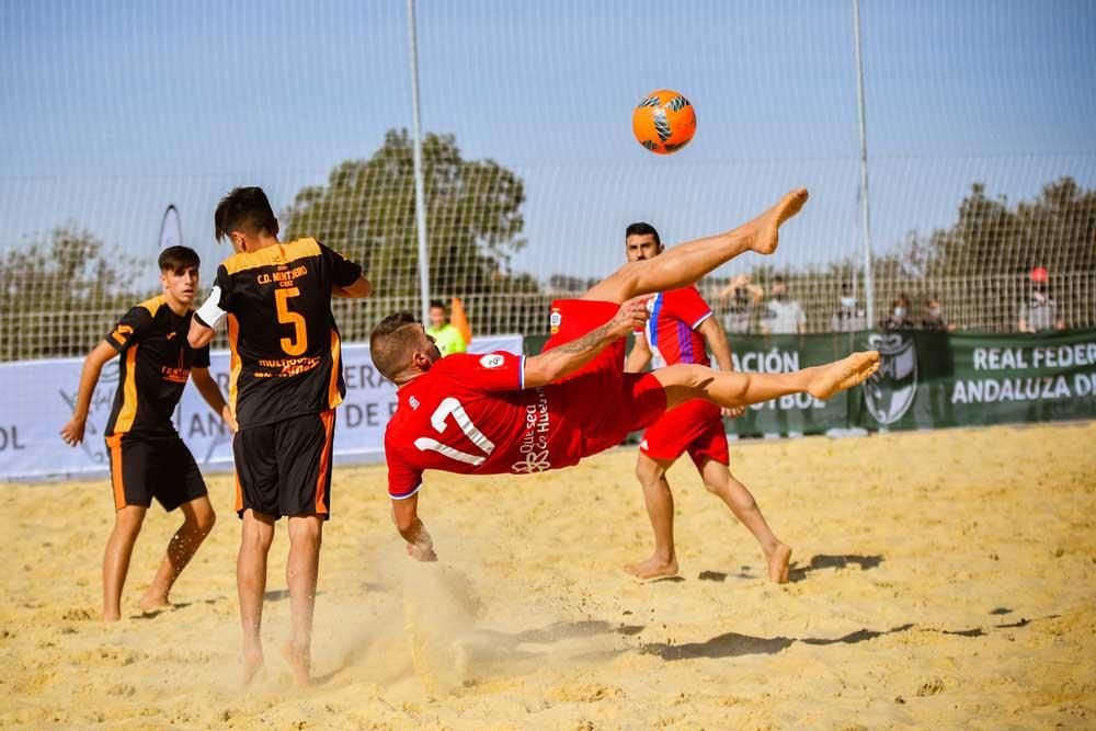 Campeonato de fútbol playa en La Colada