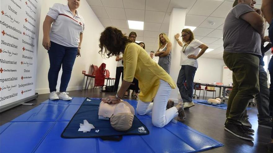 Más de 100 personas participan en las jornadas &#039;Tus manos pueden salvar vidas&#039;