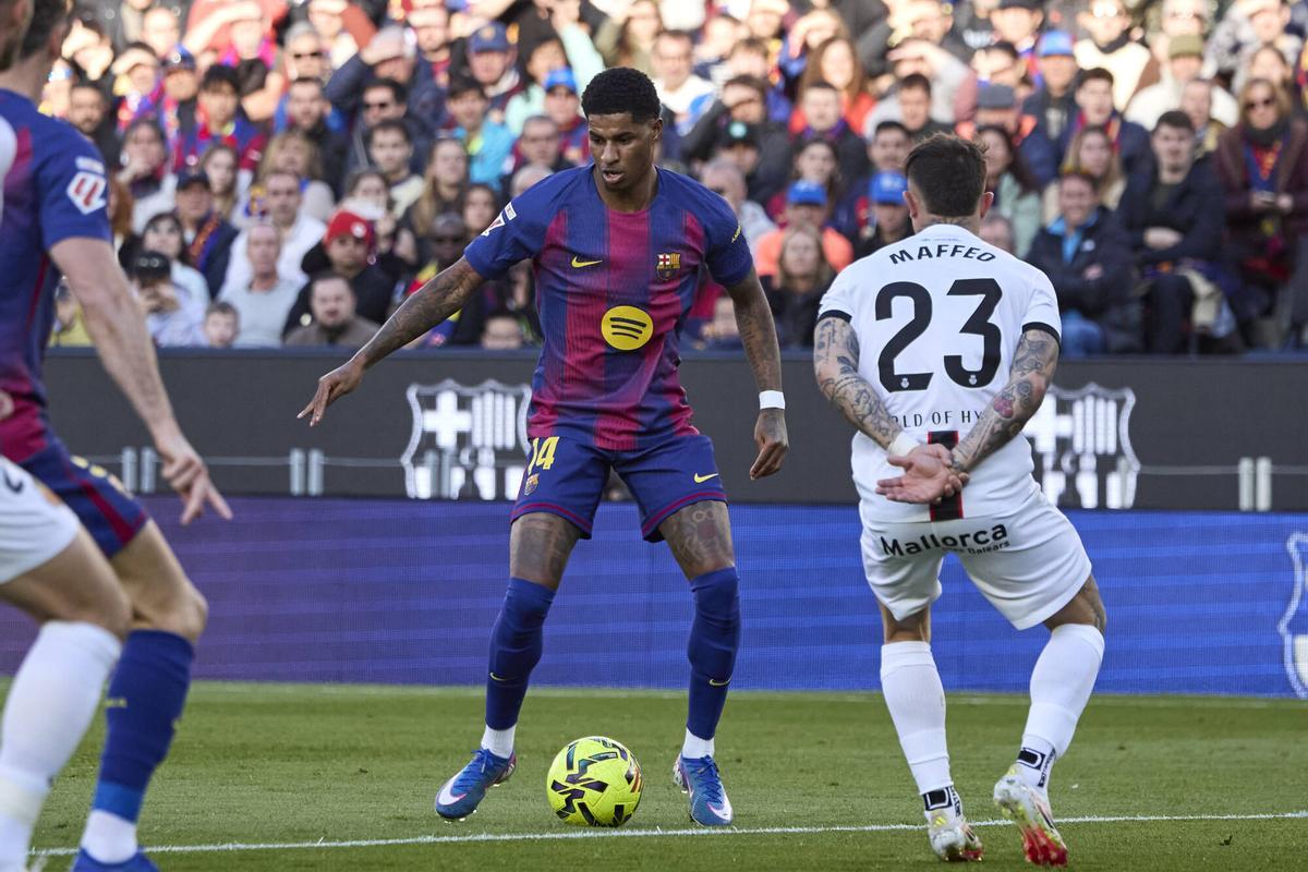 FC Barcelona vs RCD Mallorca Foto: Dani Barbeito Jornada de liga EA Sport española Spotify Camp Nou