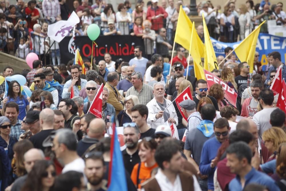 La manifestación, en imágenes