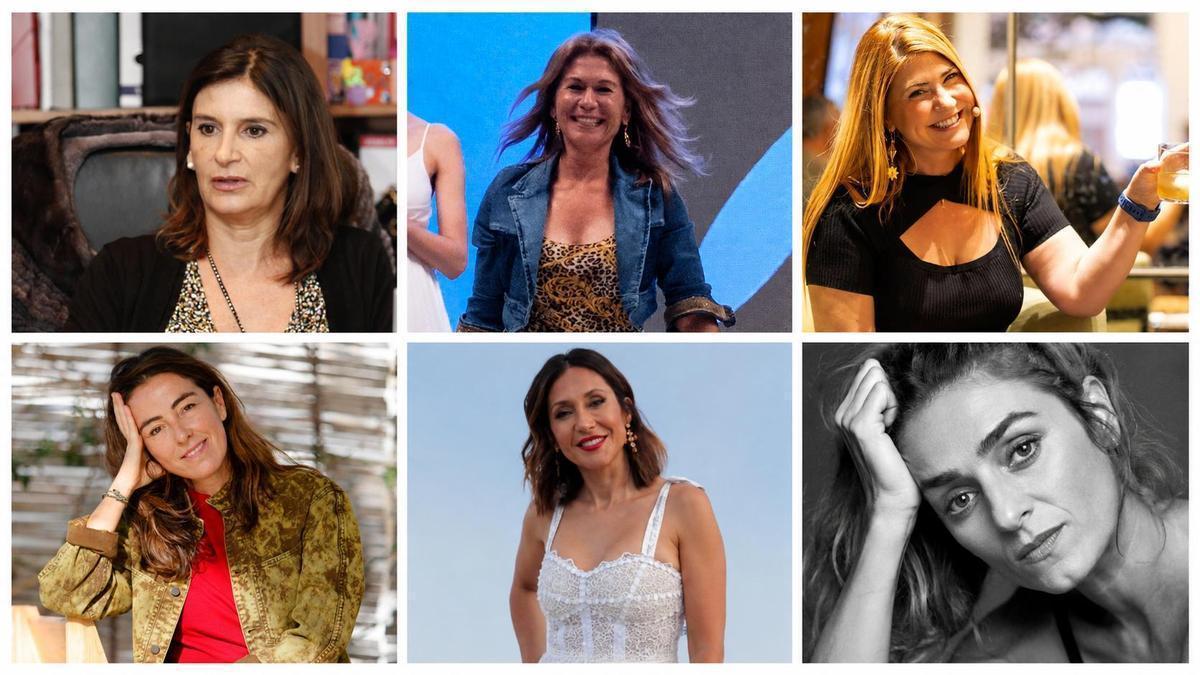Carmen Matutes, Piluca Bayarri, Montse Monsalve, Ángeles Ferragut, Moshgan Mahrami and Olivia Molina.