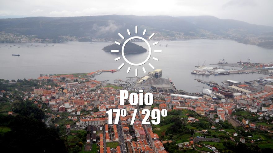 El tiempo en Poio: previsión meteorológica para hoy, martes 1 de julio