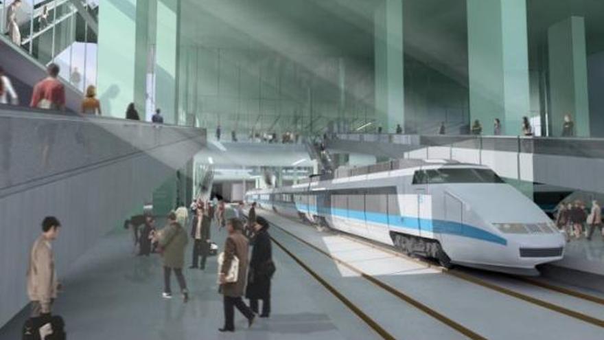 El ministro Óscar Puente anuncia un concurso internacional para rediseñar la nueva estación Central de València