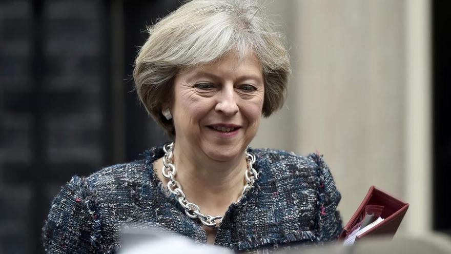 May advirtió un mes antes del referéndum que el &#039;brexit&#039; sería malo para la economía británica