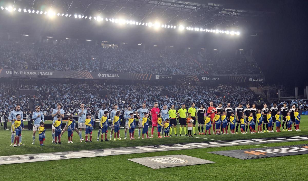 Onces iniciales del Celta-PAOK de los dieciseisavos de final