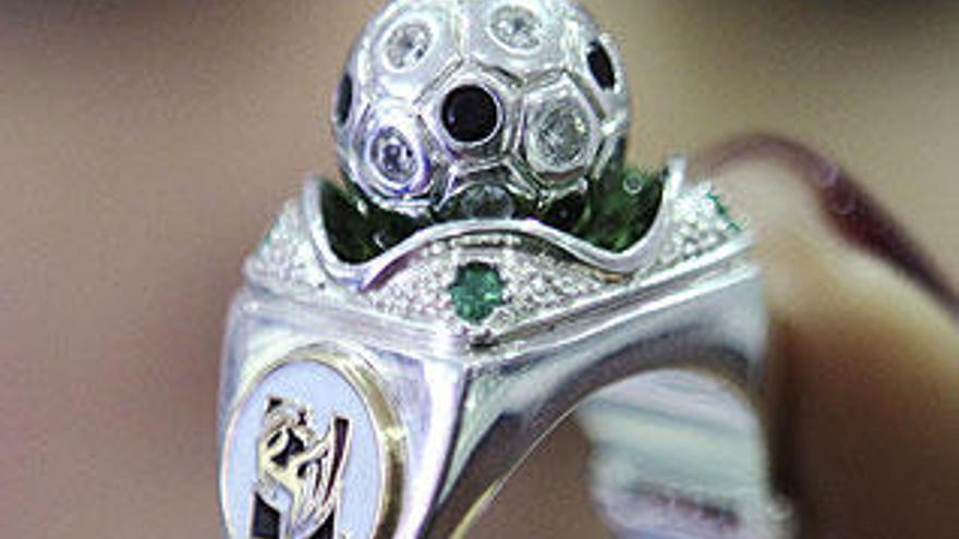 Uno de los anillos de la colección que prepara la FIFA para el Mundial
