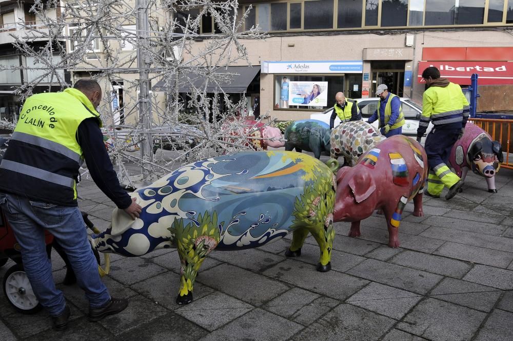 La Lalín Pork Art regresa por Navidad