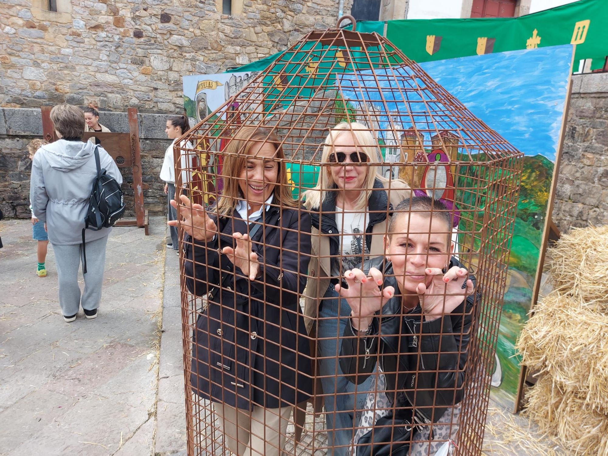 En imágenes: Domingo de lleno en la Feria Medieval de Salas