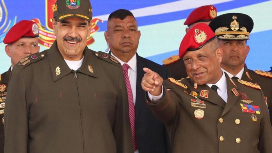 Nicolás Maduro, president desposat de Veneçuela, i el general Javier Marcano Tábata. | ZURIMAR CAMPOS / PREMSA PRESIDENCIAL