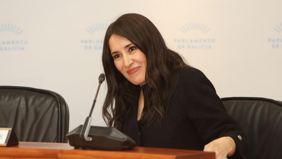 La nueva directora de la CSAG, Concha Pombo, en una intervención en el Parlamento