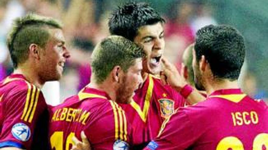 Triunfo de España para meterse en semifinales