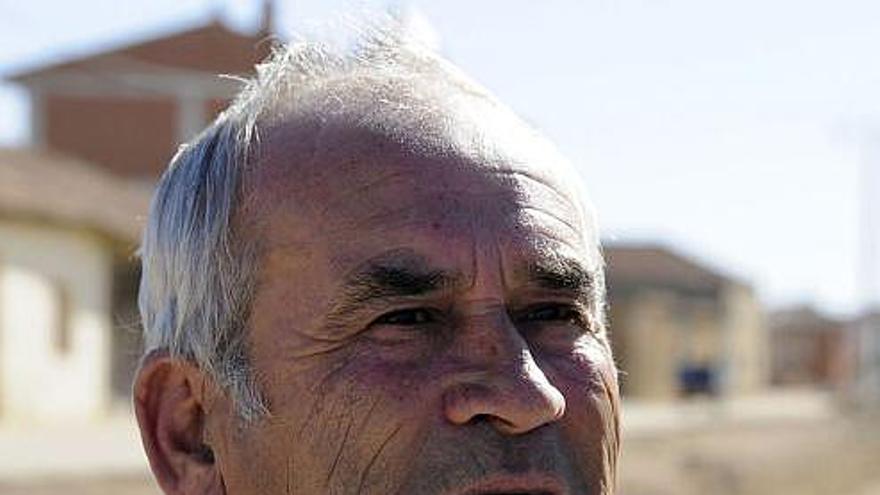 Leoncio Flórez, alcalde de la localidad de Villarrín de Campos.