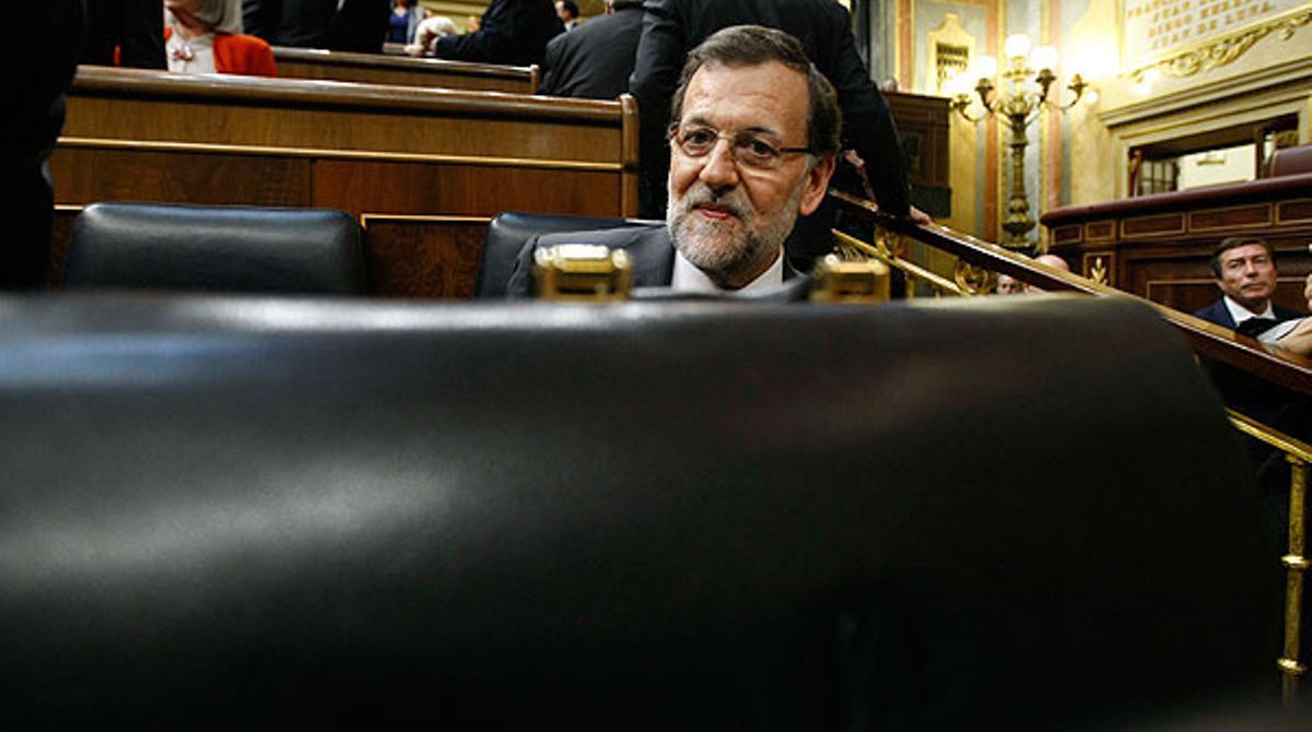 Rajoy: No és acceptable que es prenguin decisions en contra de la Carta Magna i des de les institucions.
