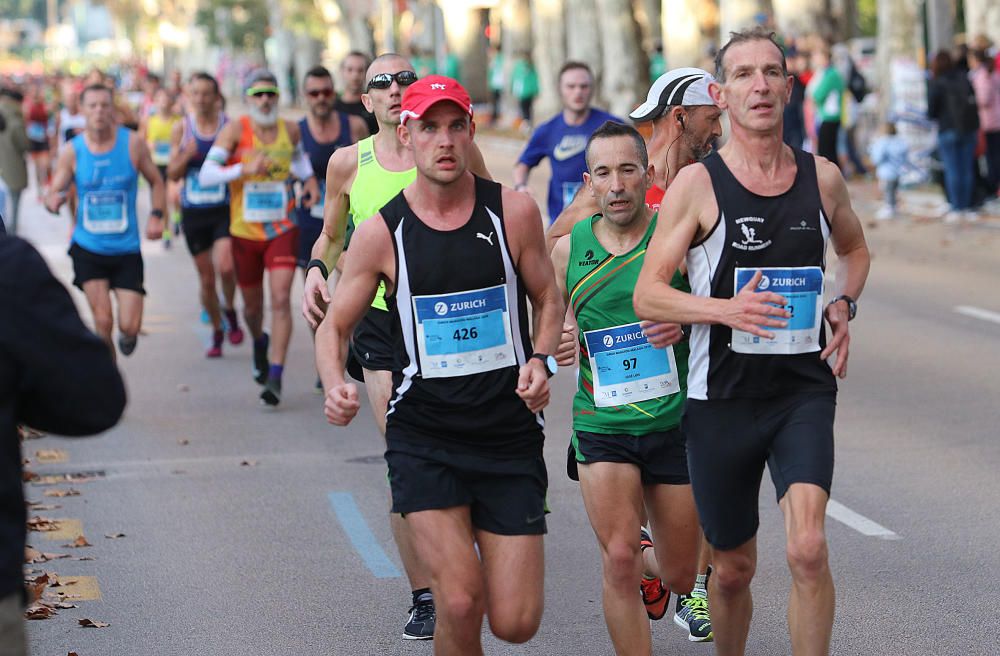 Las mejores imágenes de la Maratón de Málaga 2018