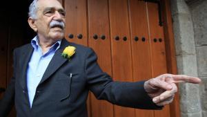 Gabriel García Márquez, en su casa de México, en abril de 2014.