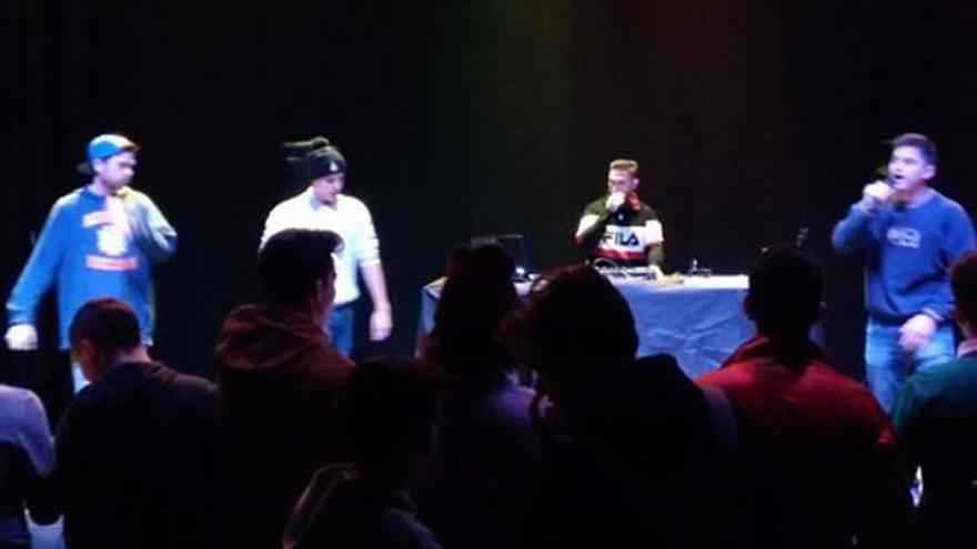 El primer concurso Morvedre Rap  reunió a más de 120 jóvenes