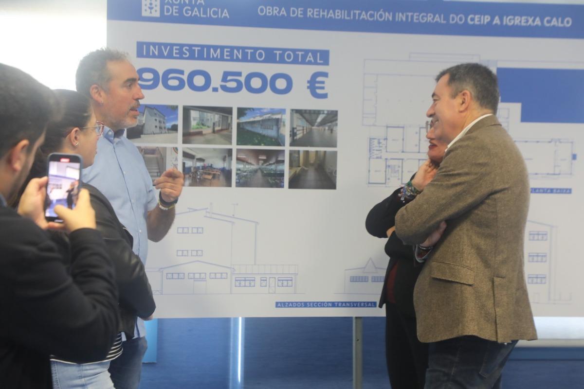 El proyecto de rehabilitación del CEIP A Igrexa-CAlo contará con una inversión de casi un millón de euros