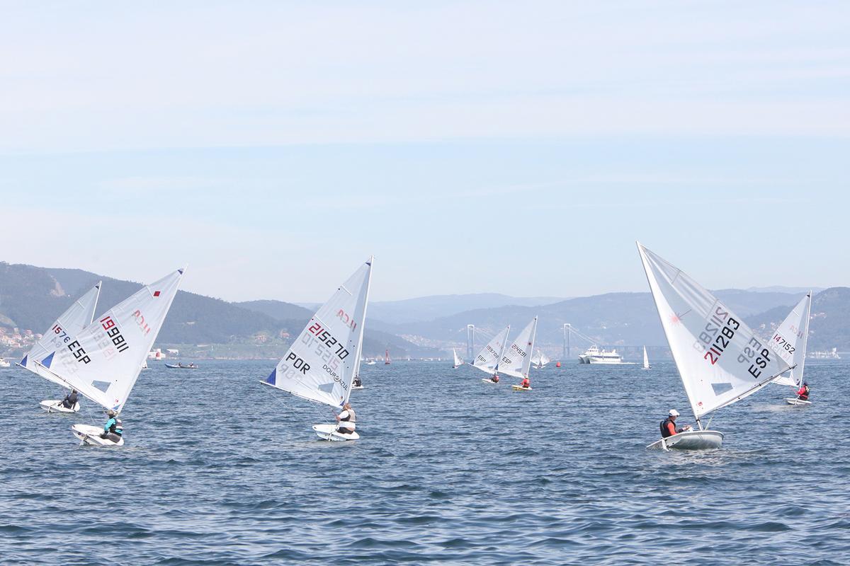 Un momento de la regata.