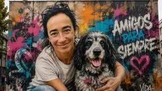 «Diori se ha ido siendo un perro feliz»: la emotiva carta de Eva a la Protectora do Morrazo tras perder a su peludo adoptado