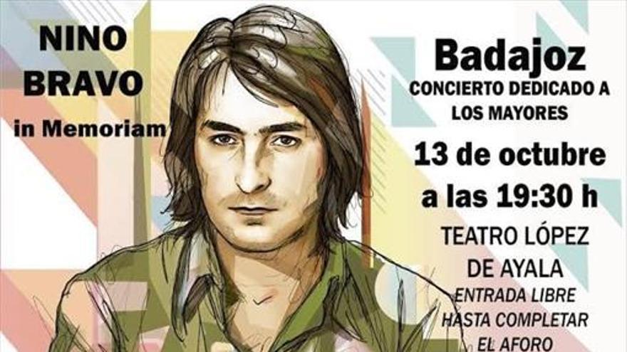 La banda municipal de música rinde homenaje al cantante Nino Bravo