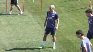 Griezmann se entrena de nuevo con el Atlético tras anunciar su fichaje por el Orlando City