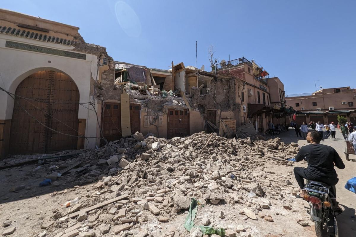 Terremoto en Marruecos con cientos de muertos, en imágenes Terremoto en Marruecos con cientos de muertos, en imágenes