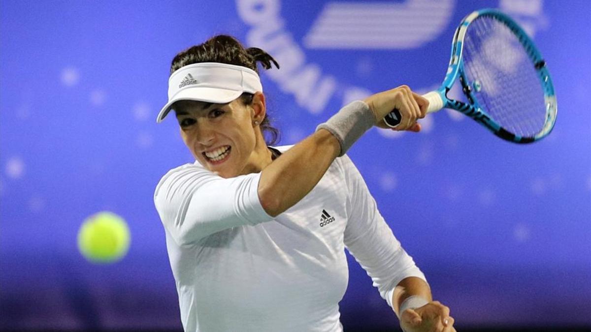 Muguruza se impuso a la gala Garcia y ya está en semifinales del torneo de Dubai