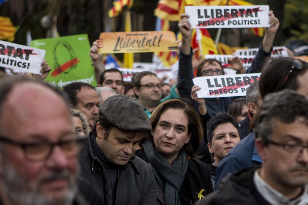 La manifestació de l'11 de novembre, en fotos