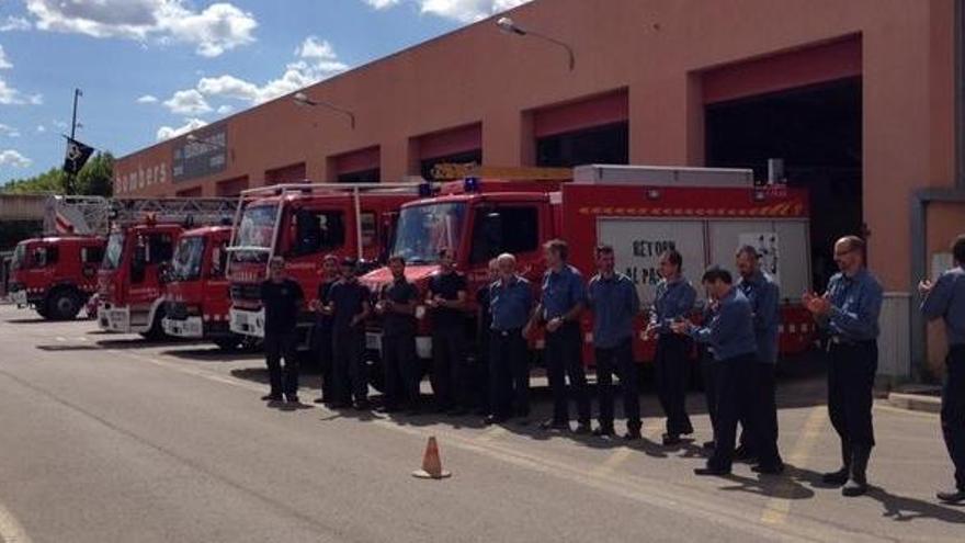 Els Bombers recorden el cinquè aniversari d&#039;Horta de Sant Joan