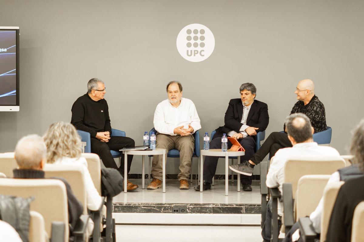 Un dels moments de la jornada amb diferents ponents