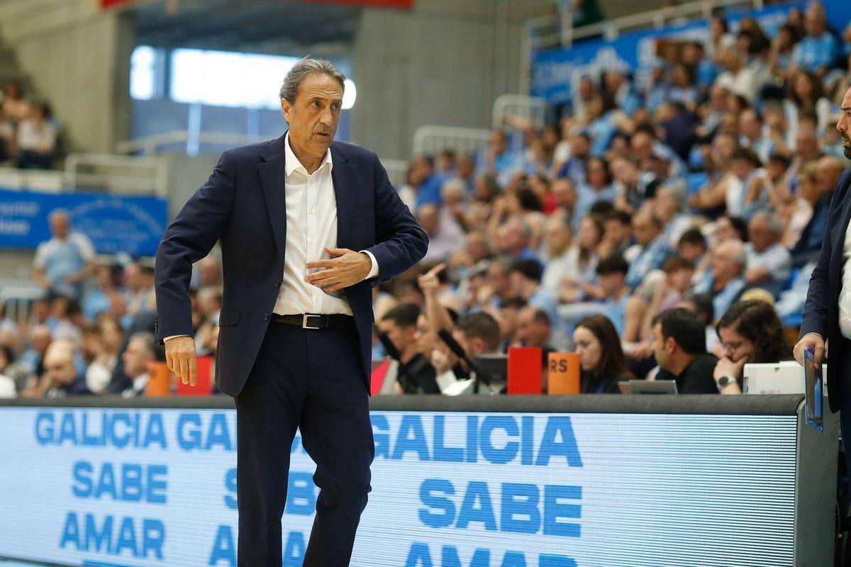 Luis Casimiro, entrenador del Río Breogán.