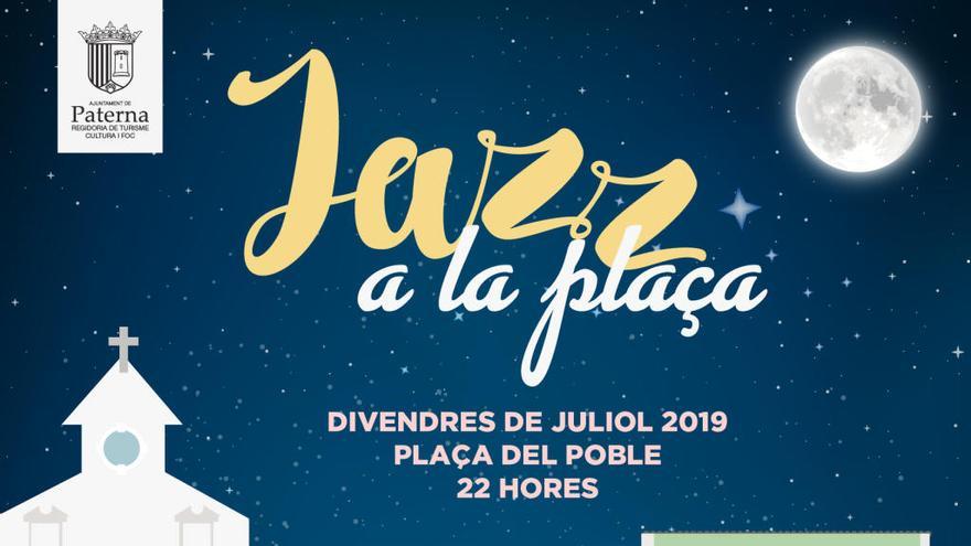 La Plaza del Pueblo de Paterna se llena de jazz durante el mes de julio