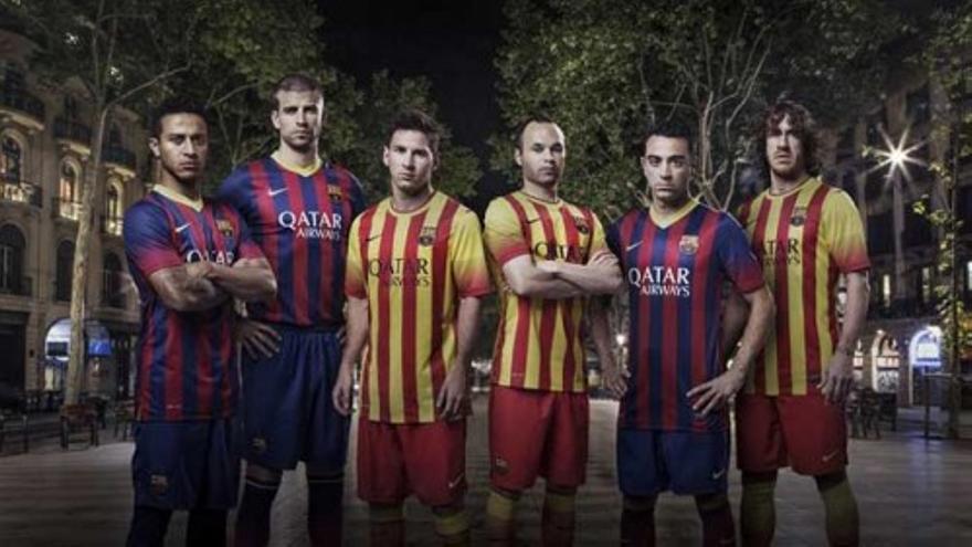 La nueva camiseta del Barcelona para la próxima temporada