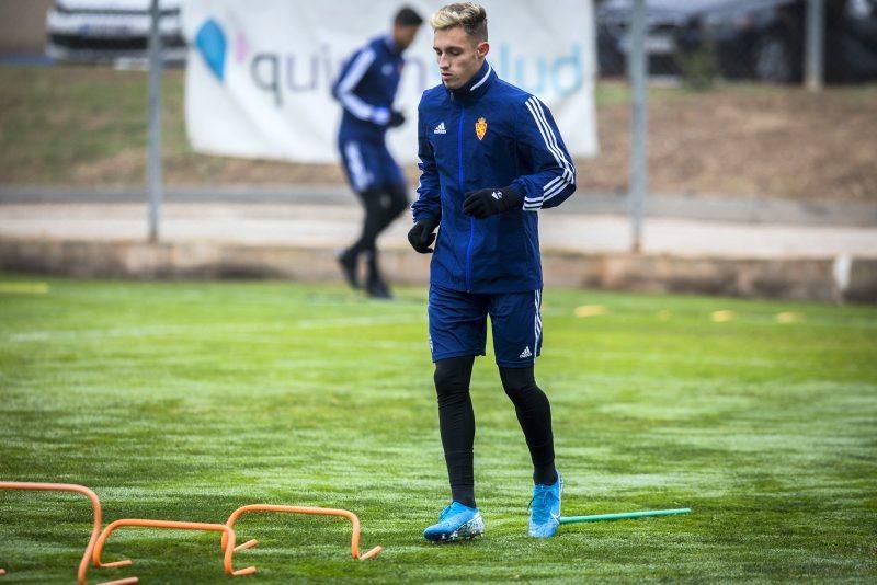 Entrenamiento del Real Zaragoza de hoy 30 de diciembre