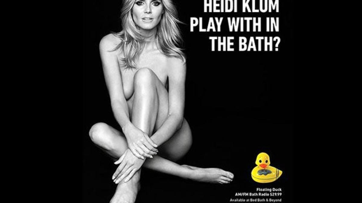 Heidi Klum posa desnuda