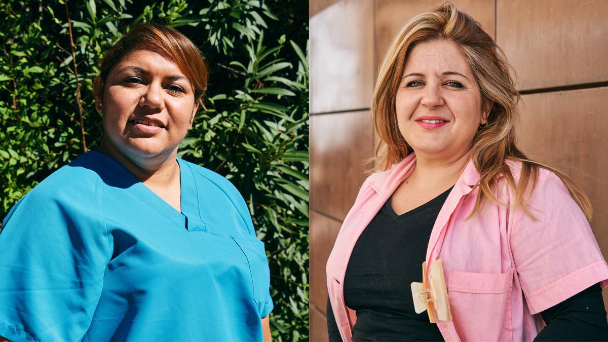 Laura Cuesta y Maira Barrantes, dos trabajadoras del hogar extremeña hablan de la nueva legislación.