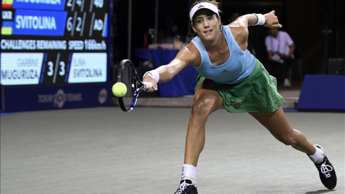 Garbiñe quiere llegar más lejos en China que lo hizo en Tokio