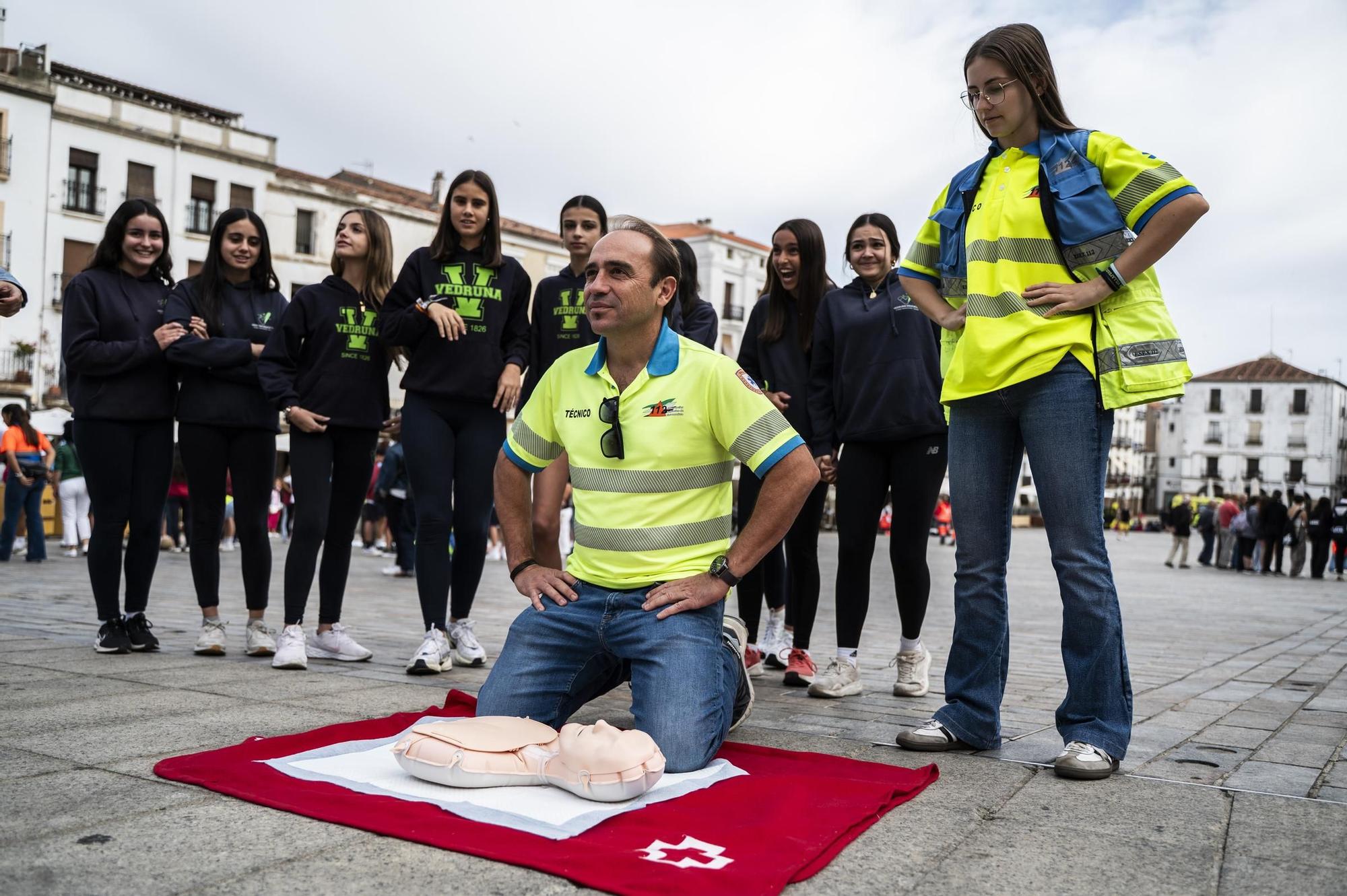 Galería | Día Mundial de la Parada Cardíaca en Cáceres