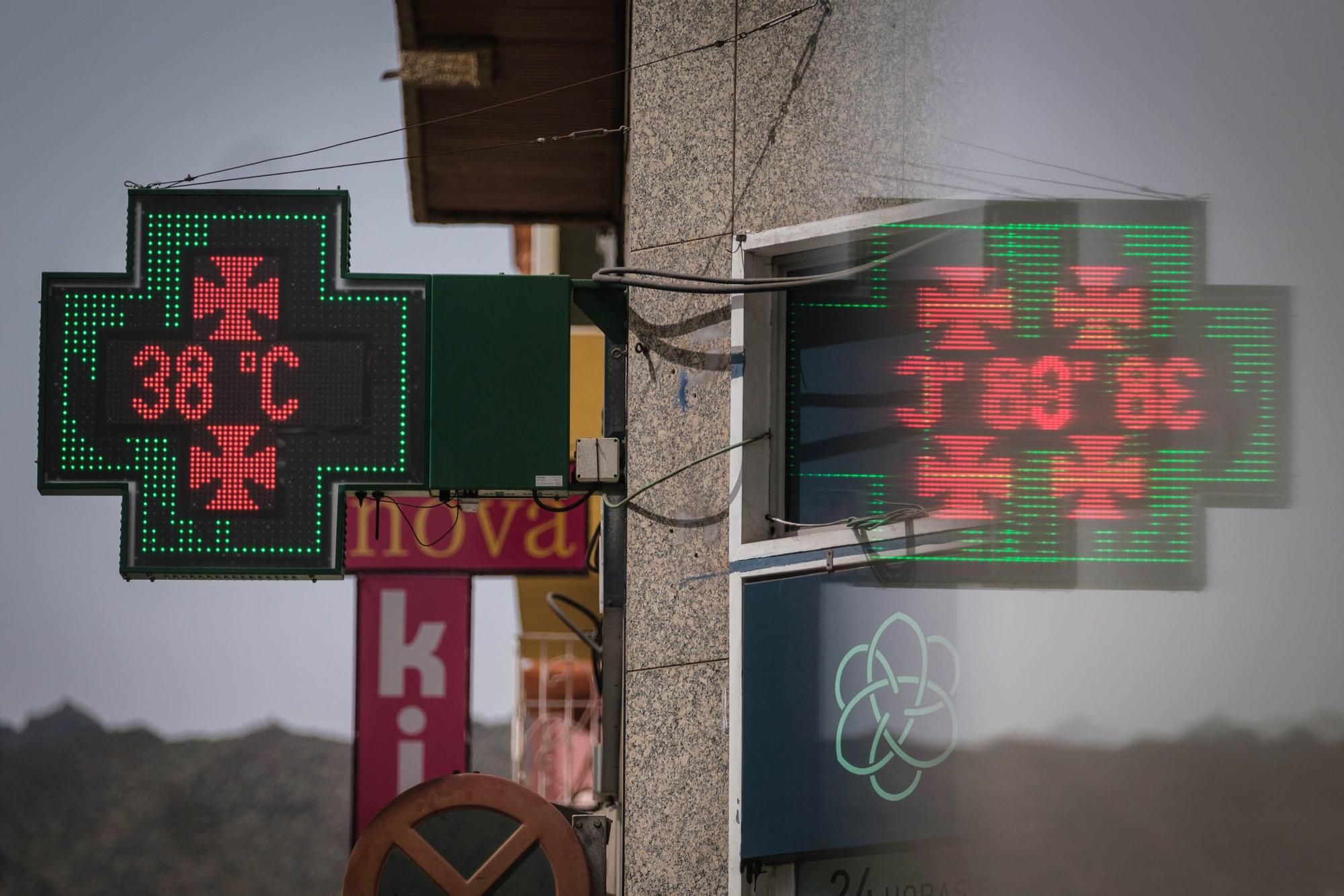 Ola de calor en Tenerife